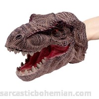 Bravo Sport Dinosaur Hand Puppet for Kids Adult Large Soft Dino Hand Puppets Rubber Realistic Tyrannosaurus Rex Head 7.5 inch B07JHH3PFD